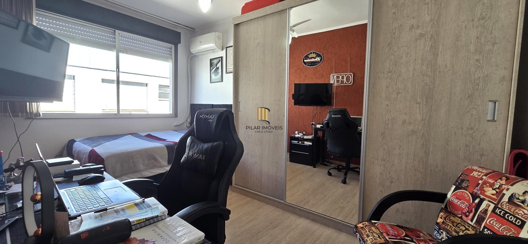 Ótimo apartamento com 79,4m2, 2 dorm. e dependencia completa.