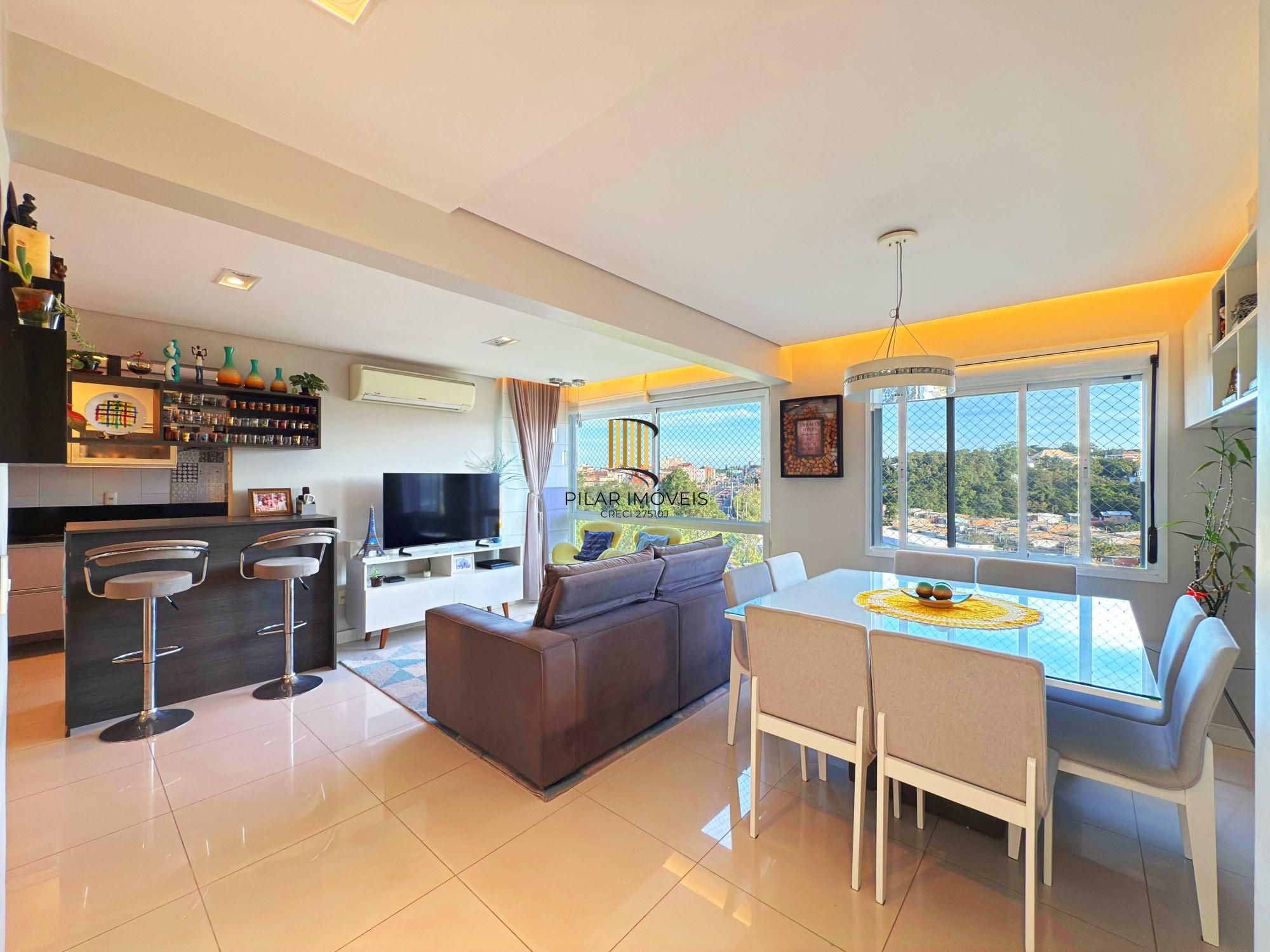Apartamento Semimobiliado com Vista Panorâmica