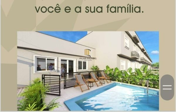 Casa 2 dormitórios no bairro Aberta dos Morros