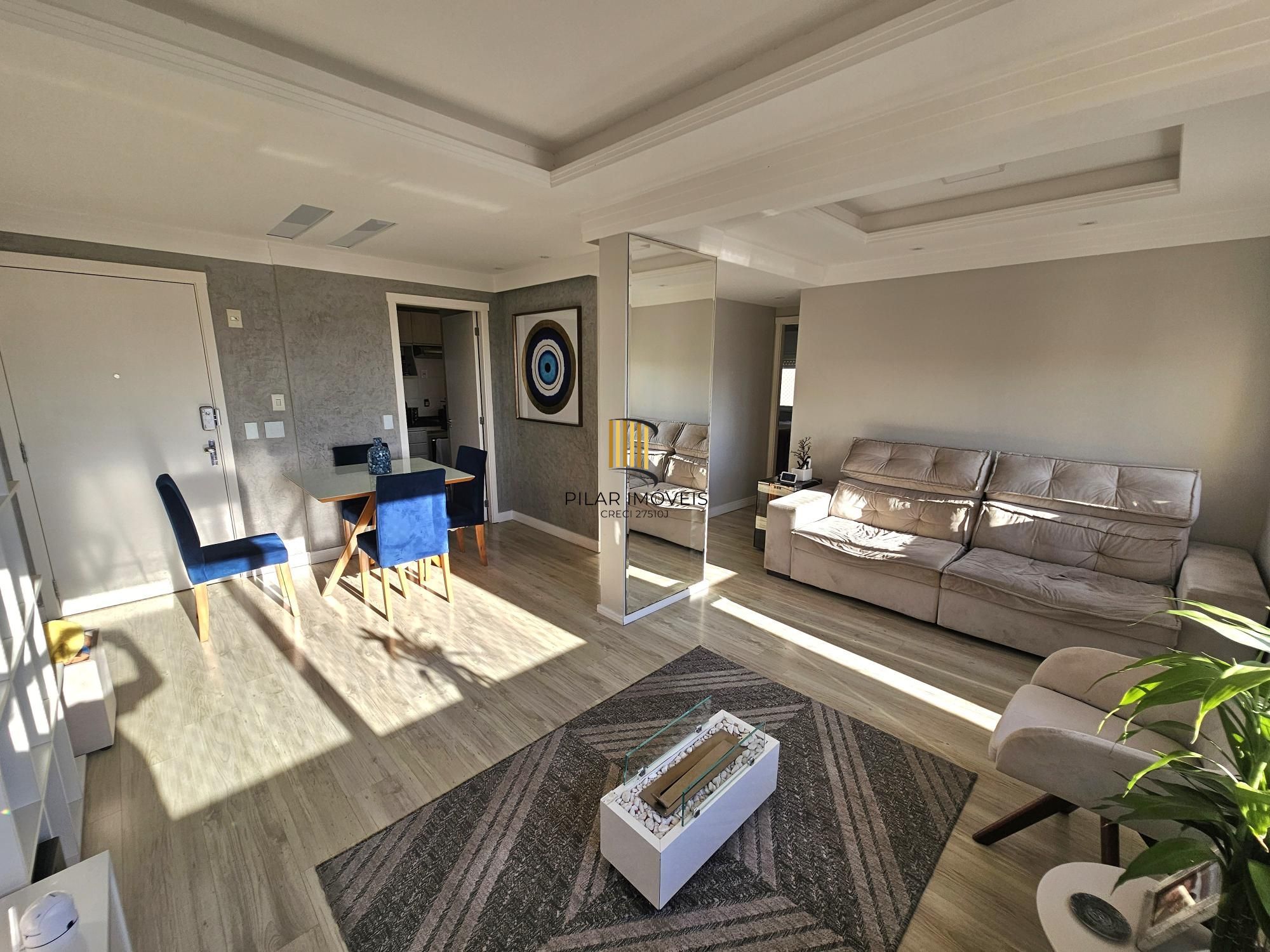 Apartamento semi mobiliado impecável com vista no Condominio Terra Nature !