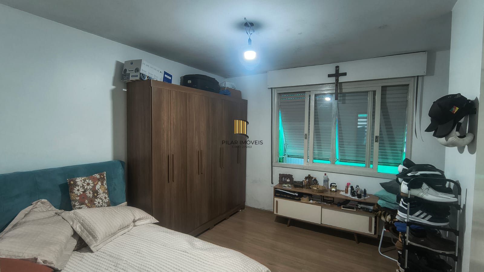 Apartamento térreo com um dormitório, com suíte, totalmente mobiliado no bairro Camaquã