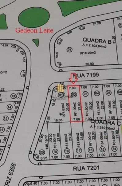 Terreno para Venda - 161m², 0 dormitórios, Lagos De Nova Ipanema - Pilar Imóveis