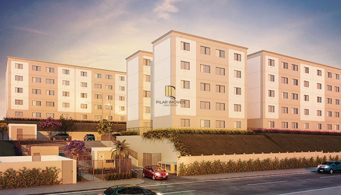 Apartamento 2 dormitórios no bairro Mário Quintana - Pilar Imóveis