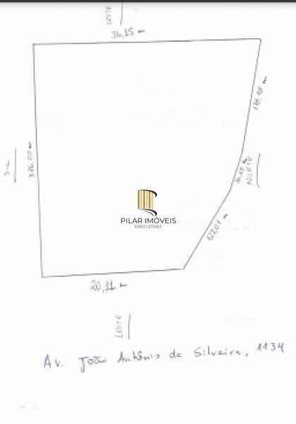 Area para Venda - 9960m², 0 dormitórios, Restinga