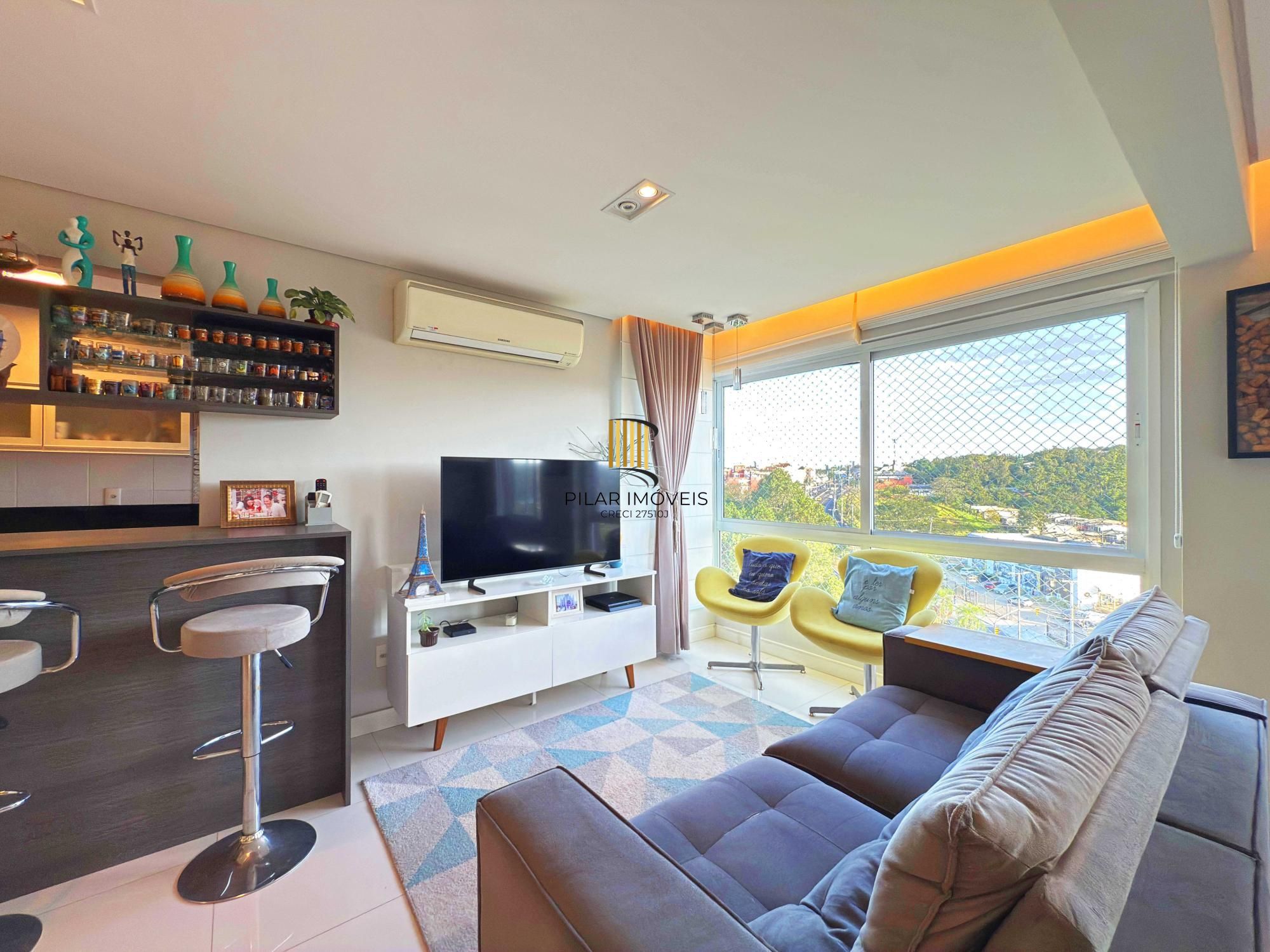 Apartamento Semimobiliado com Vista Panorâmica
