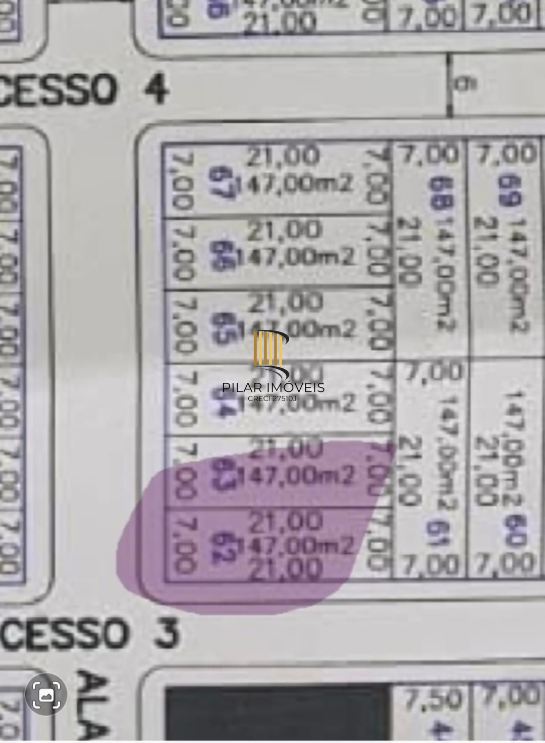 Terreno plano pronto para construir no Condominio fechado Nova Ipanema Garden.  7 x 21  de esquina.  Para morar ou investir.