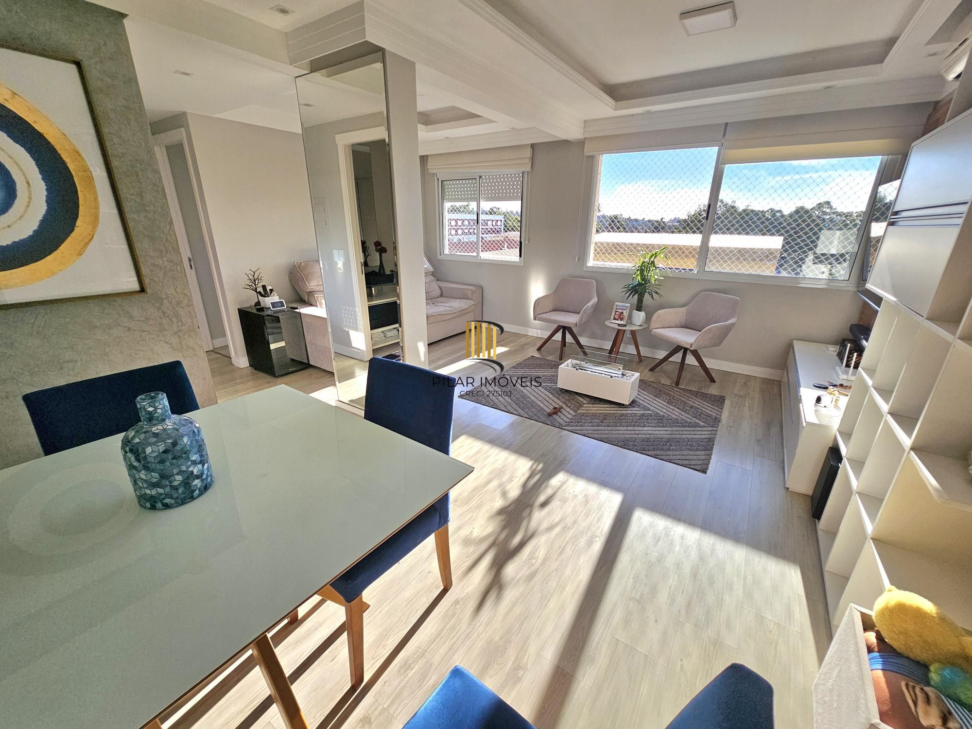 Apartamento semi mobiliado impecável com vista no Condominio Terra Nature !