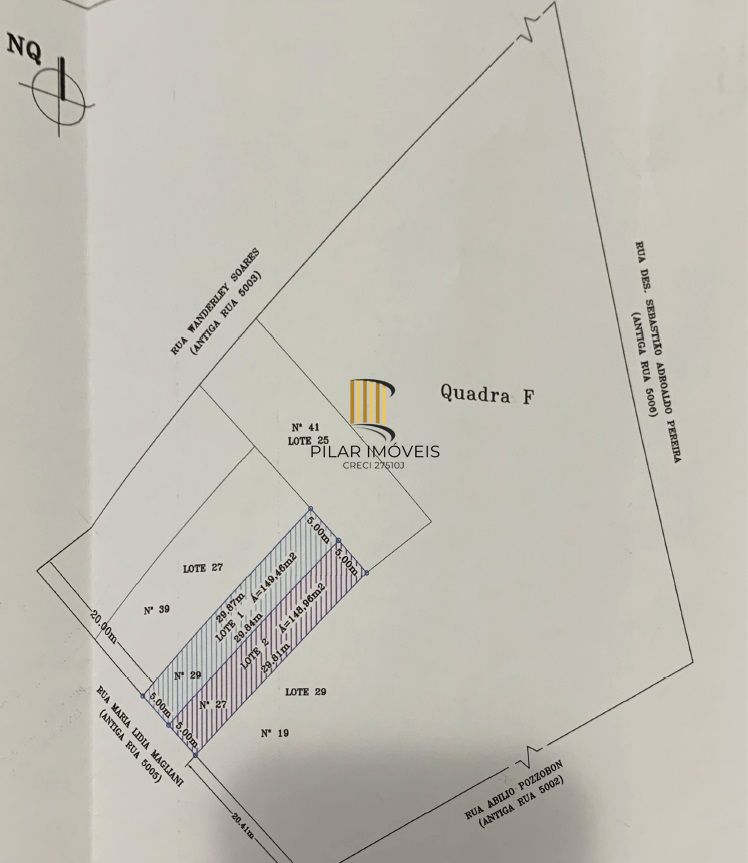 Terreno no bairro Campo Novo