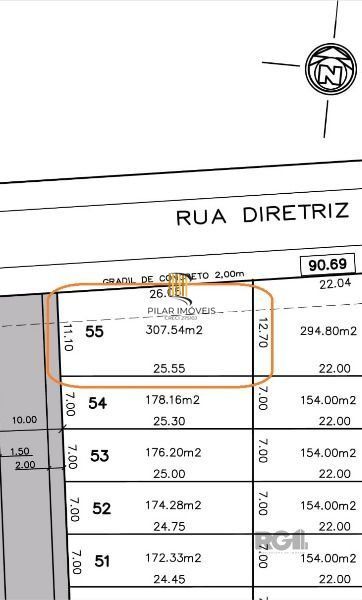 Terreno em Porto Alegre, no bairro Aberta dos Morros, à venda.