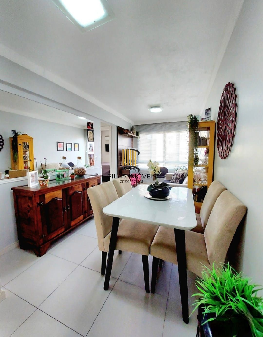 Apartamento semi mobiliado da Estrada Campo Novo