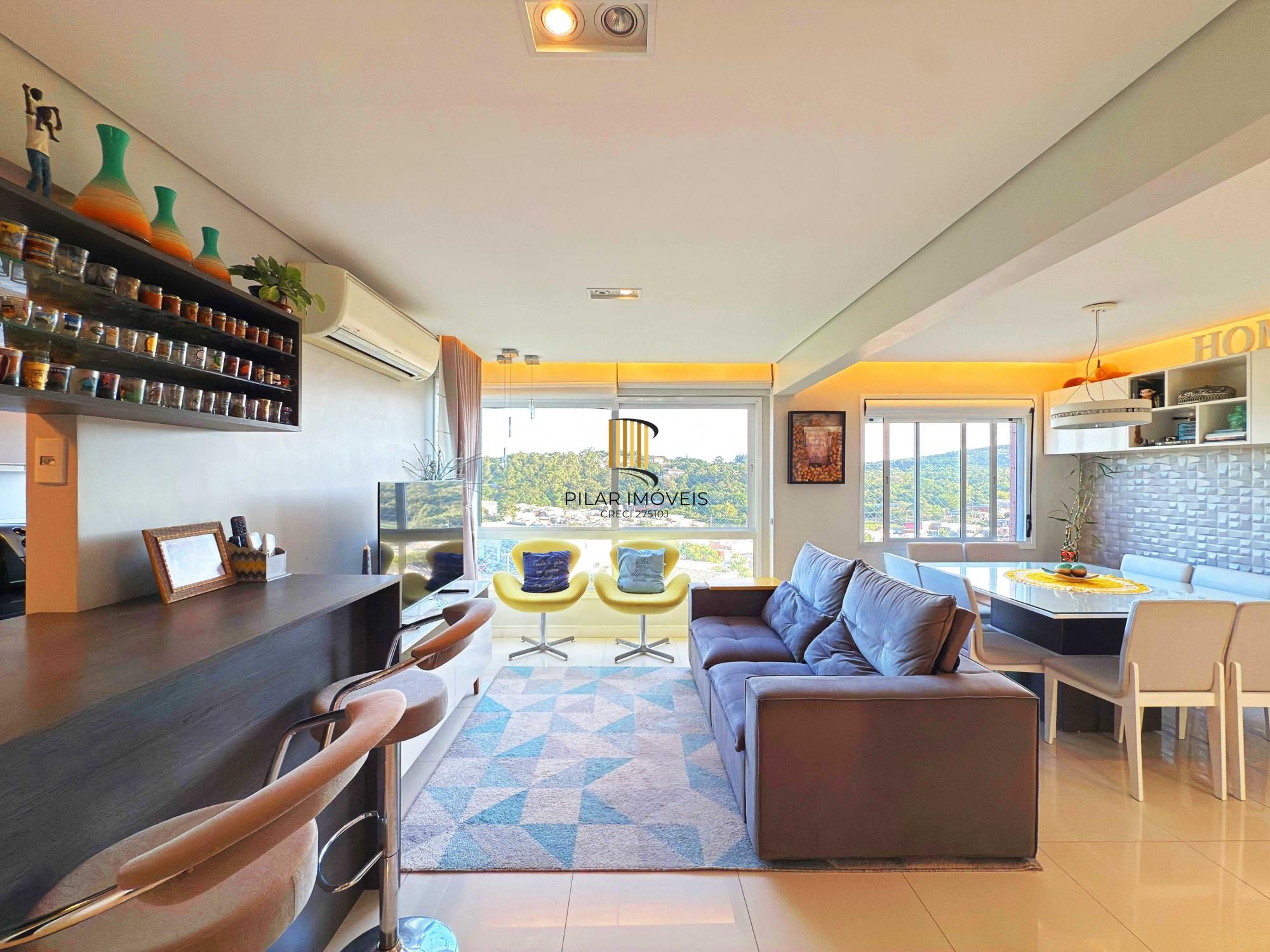 Apartamento Semimobiliado com Vista Panorâmica