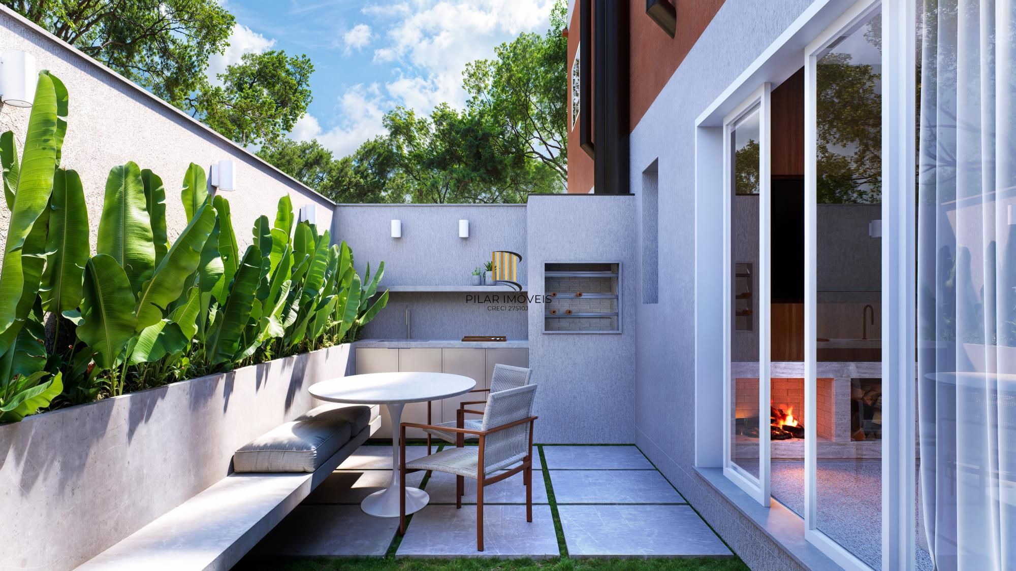 Condomínio com apenas 4 casas de 232 m² no bairro Tristeza
