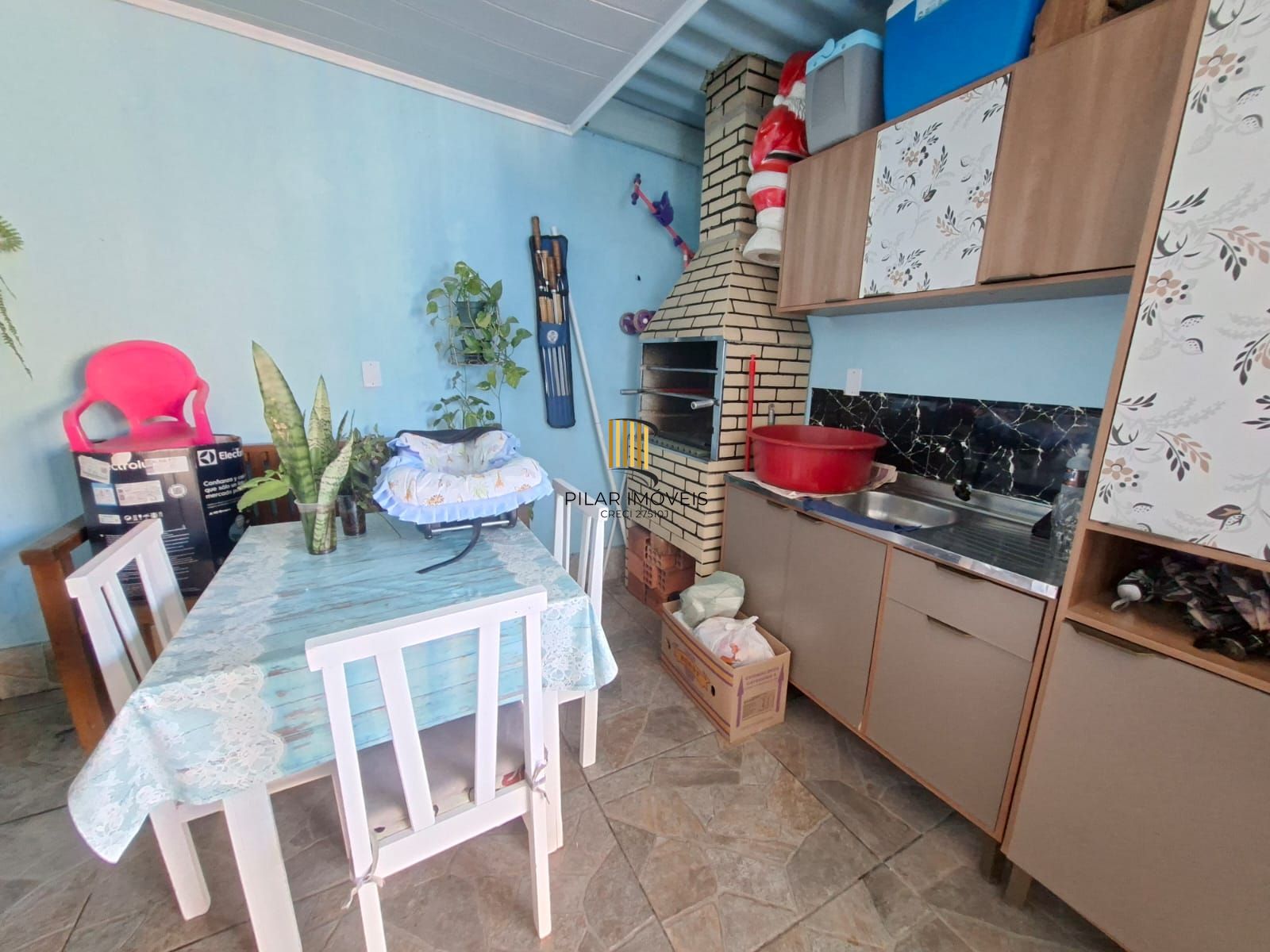 Restinga-Casa 3 dormitórios, sala, cozinha, garagem fechada-Venda!!!