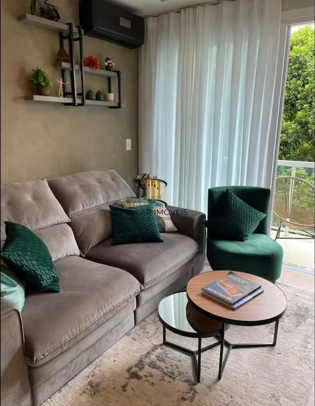 Apartamento totalmente mobiliado  de 02 dormitório- suíte em Nova Petrópolis - Serra Gaúcha