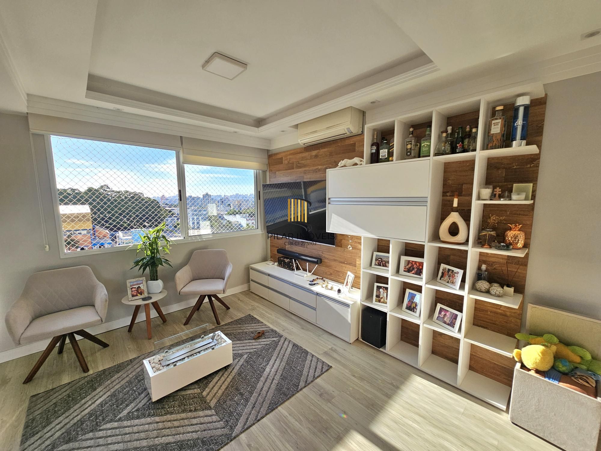 Apartamento semi mobiliado impecável com vista no Condominio Terra Nature !