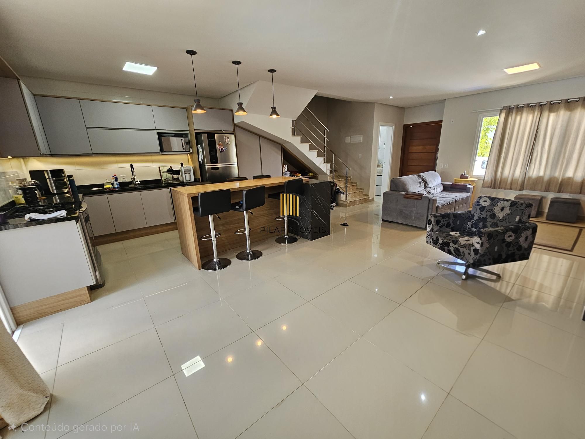 Lindo sobrado com 3 suítes  e piscina aquecida no Residencial lagos de Ipanema !