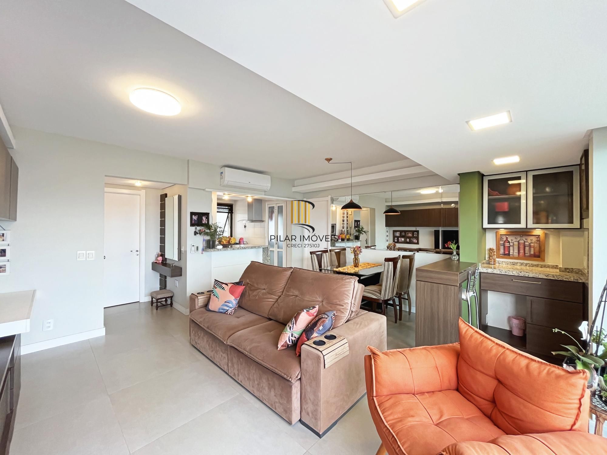 Apartamento 3 dormitórios, vista para o Guaíba,2 vagas, 88m²,no bairro Tristeza