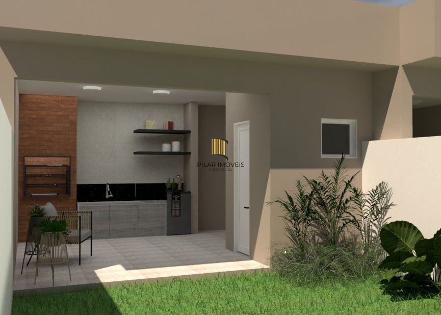 Casa 1 dormitório no bairro Hípica
