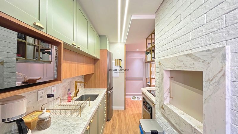 Apartamento para Venda - 76,69m², 3 dormitórios, sendo 1 suite, 1 vaga - Camaquã