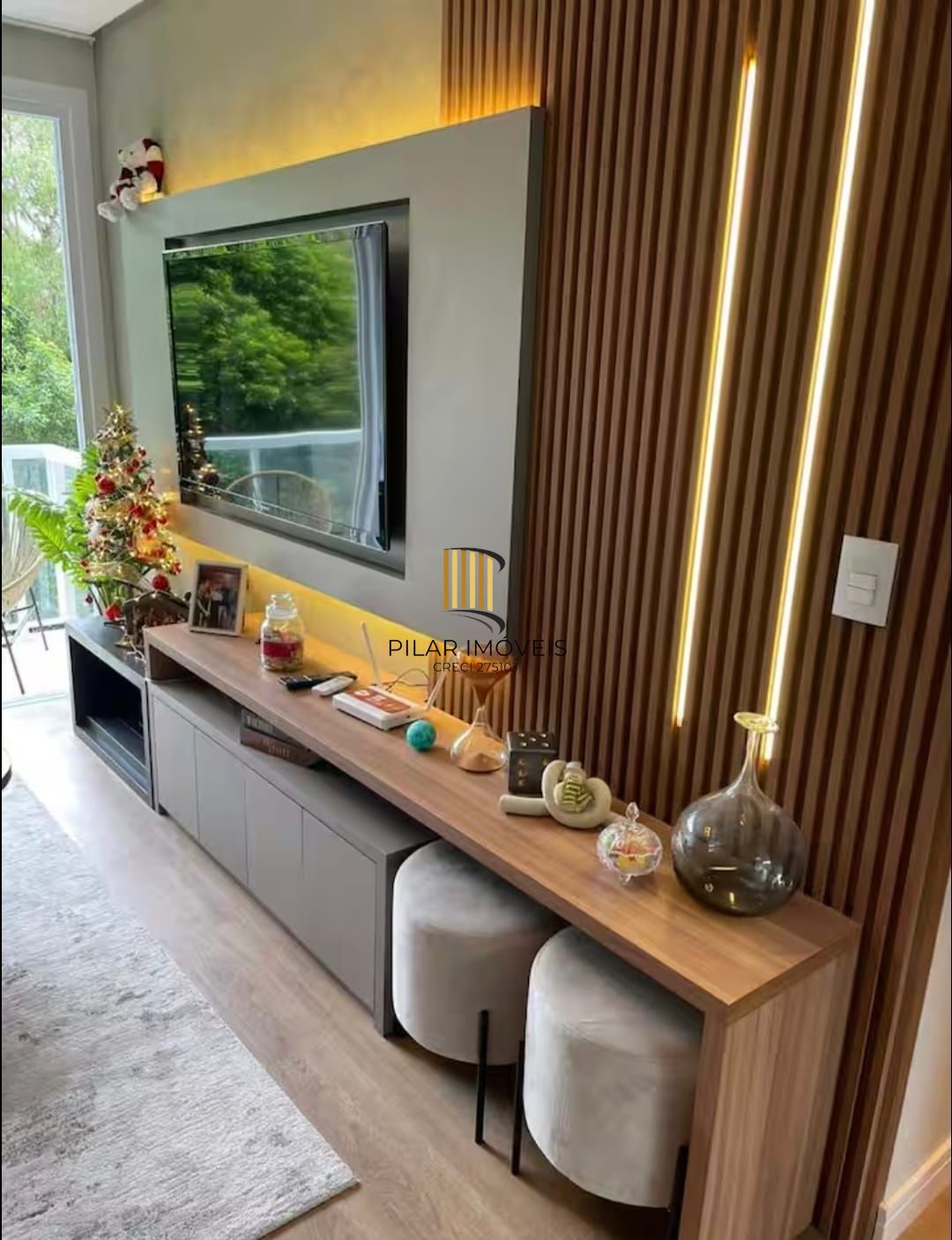 Apartamento totalmente mobiliado  de 02 dormitório- suíte em Nova Petrópolis - Serra Gaúcha