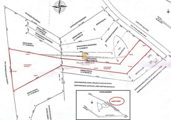 Terreno para Venda - 0m², 0 dormitórios, Lami