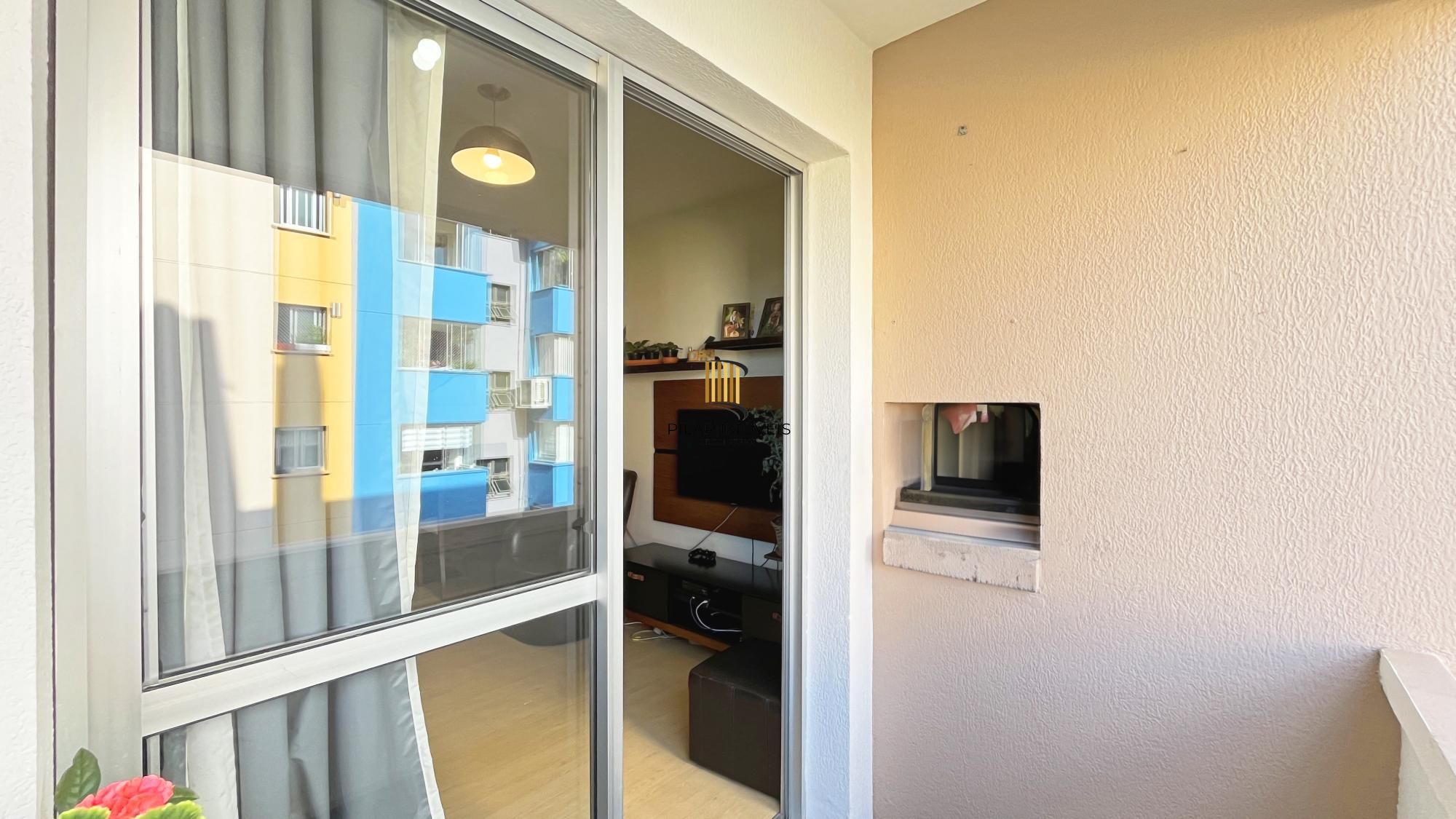 Apartamento 2D, sacada com churrasqueira, elevador e box escriturado