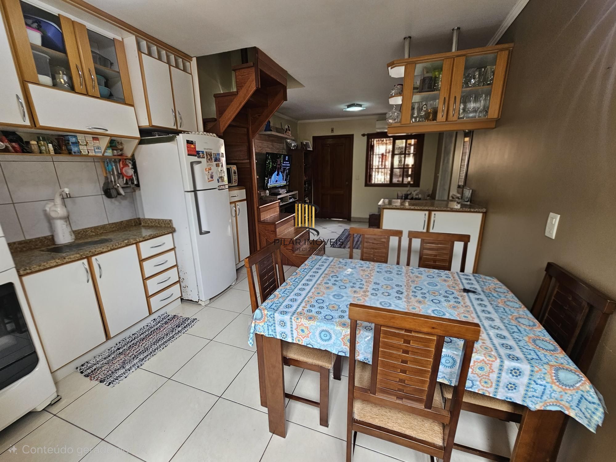 Casa 3 dormitórios em condomínio no bairro Camaquã, a 50 mts da Otto Niemayer.