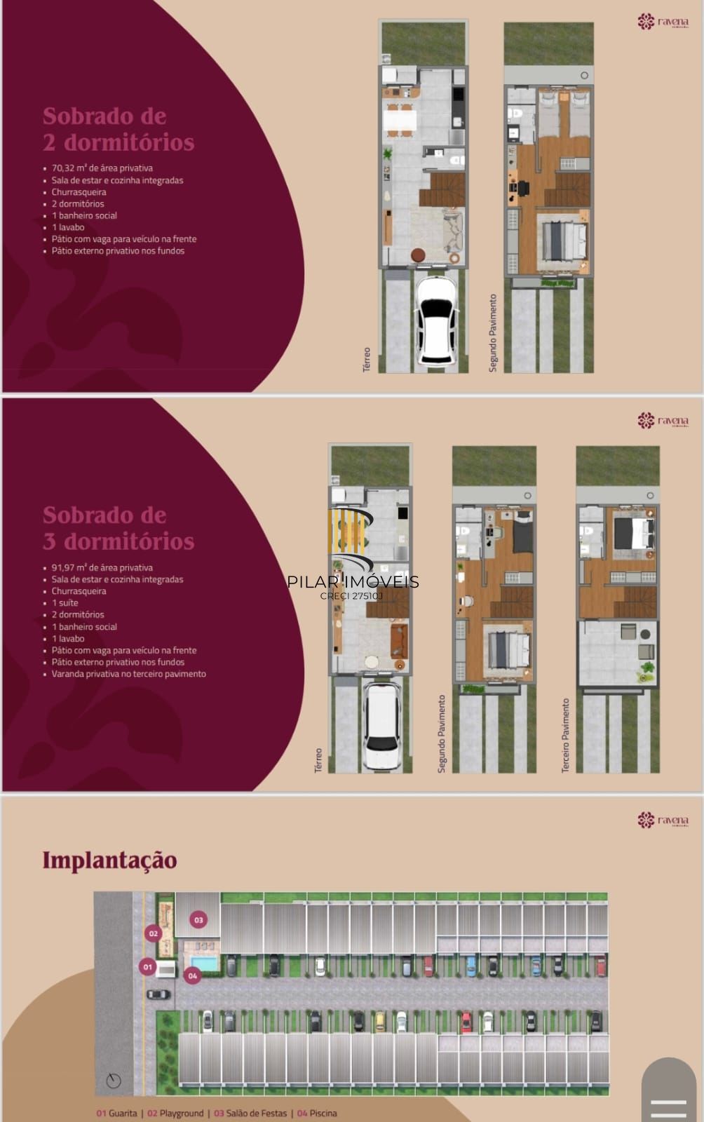 Condominio  Ravena - Lançamento zona sul 02 dormitórios