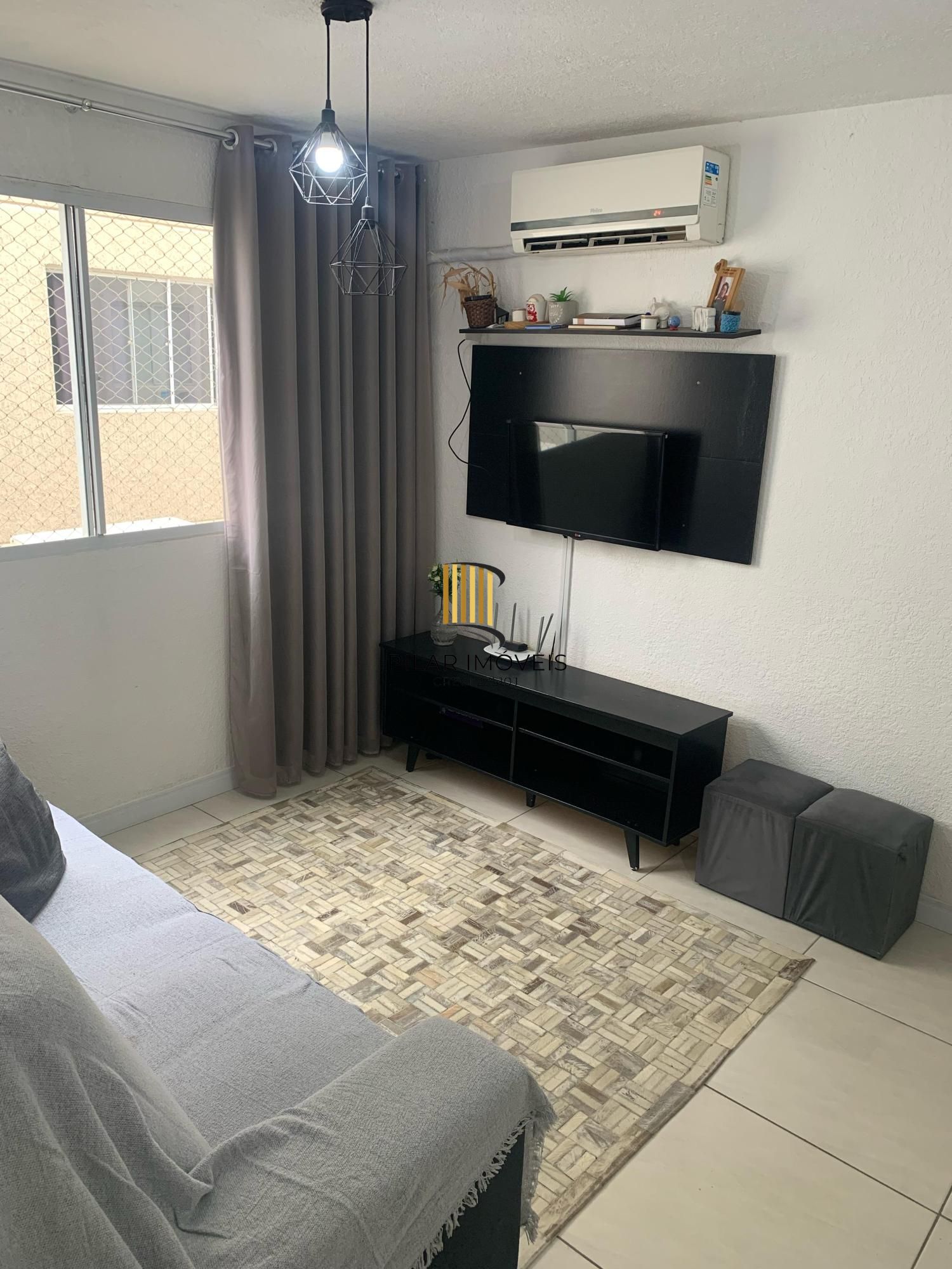 Apartamento para Venda - 48m², 2 dormitórios, 1 vaga - Restinga