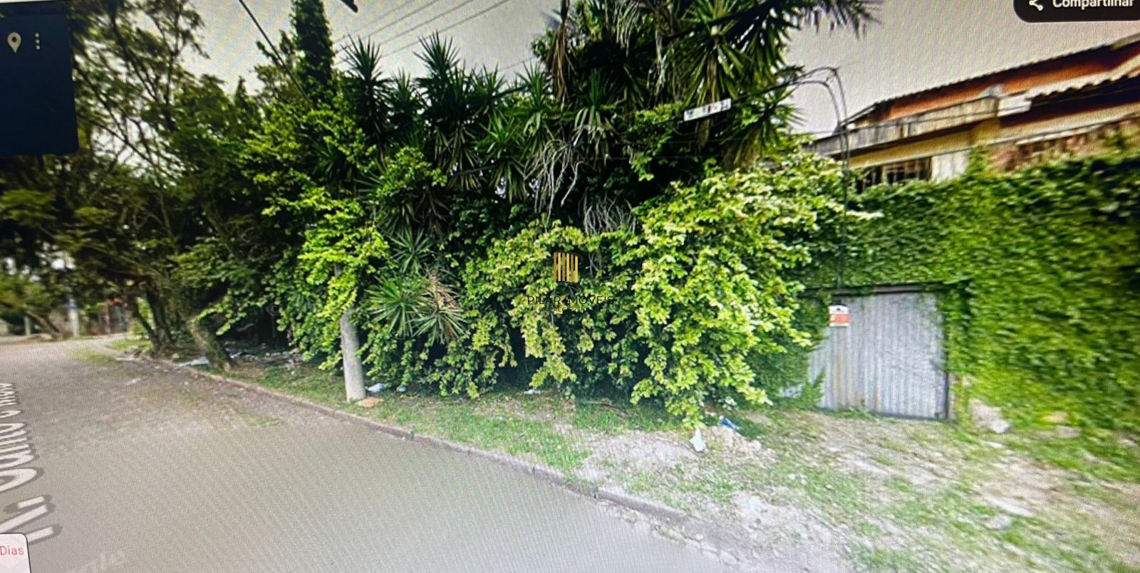 Terreno de esquina com 528m² Rua R. Márcio Dias - Nonoai