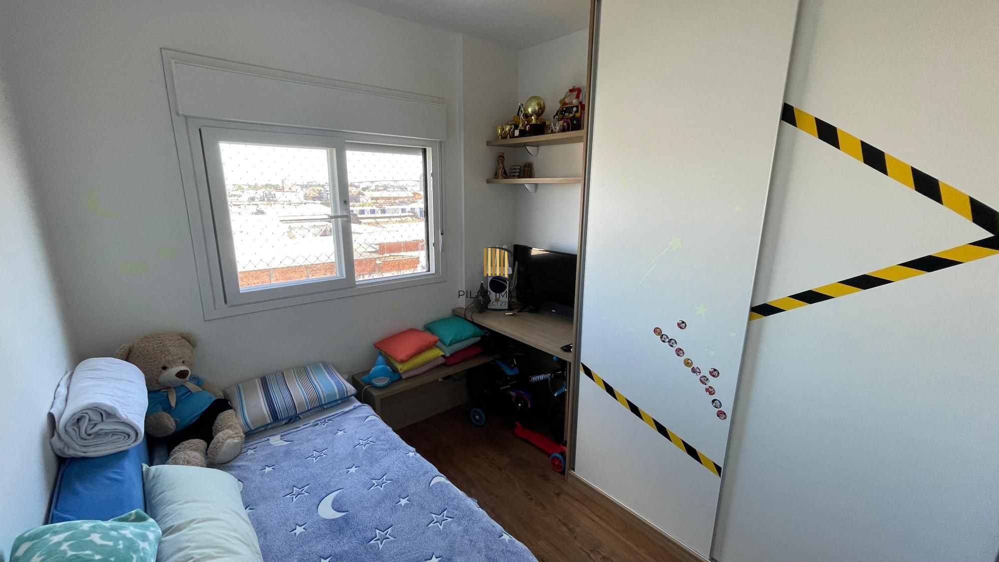Apartamento 3 dormitórios, 1 suíte, semi-mobiliado com lazer completo – 76m²
