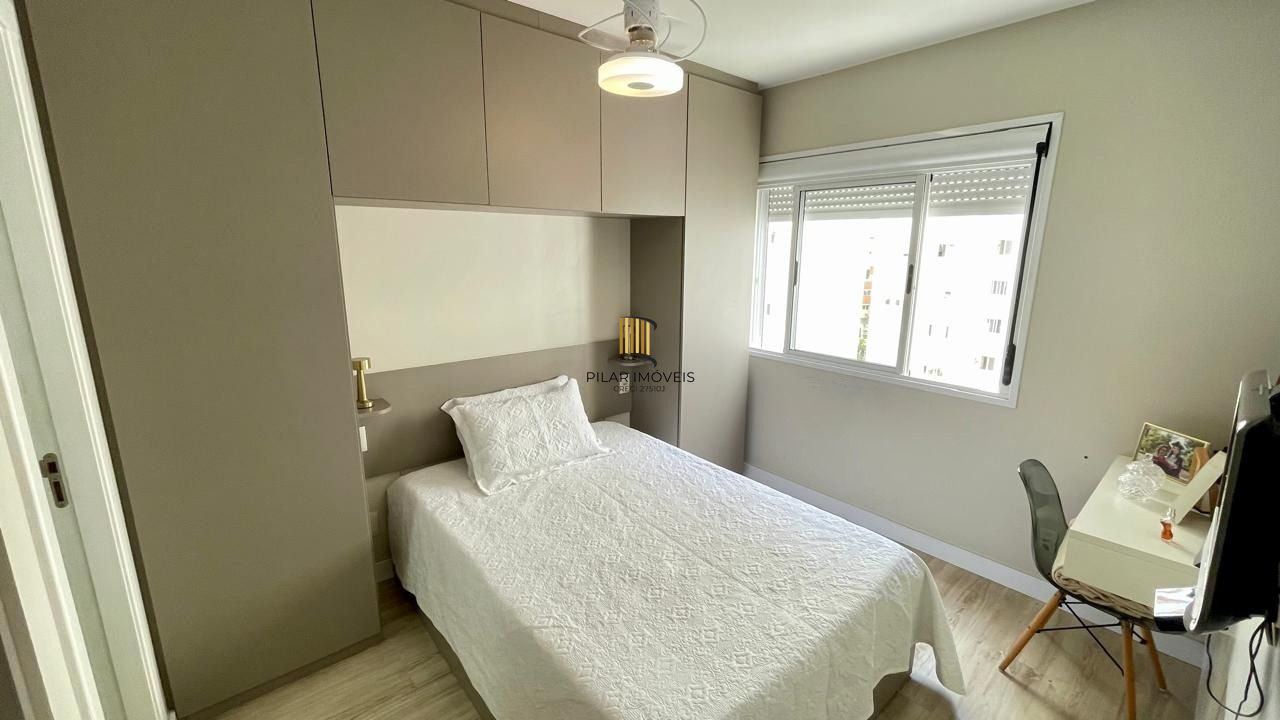 Apartamento semi-mobiliado com suíte e infraestrutura completa