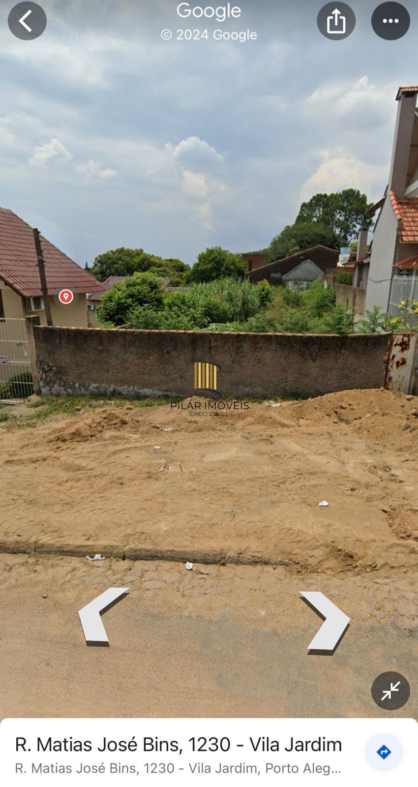 Terreno no bairro Chácara das Pedras