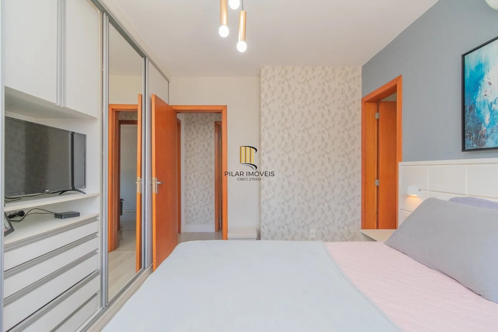 Apartamento com 76m², 2 quartos, 1 suíte, 1 vaga, no bairro Cristo Redentor