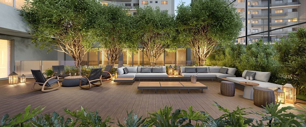 Apartamento na planta com 3 dor Garden Haus Porsche Consulting - Jardim Europa