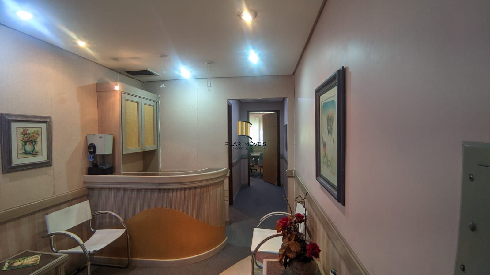 Conjunto comercial com 2 salas, prontas para atendimento, Moinhos de Vento