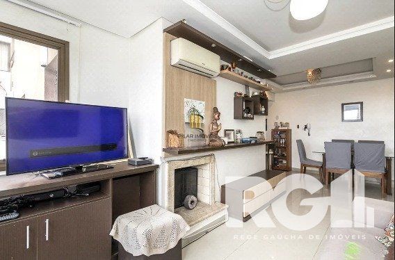 Apartamento 3 Dormitórios com Suíte, Lareira e 2 Vagas