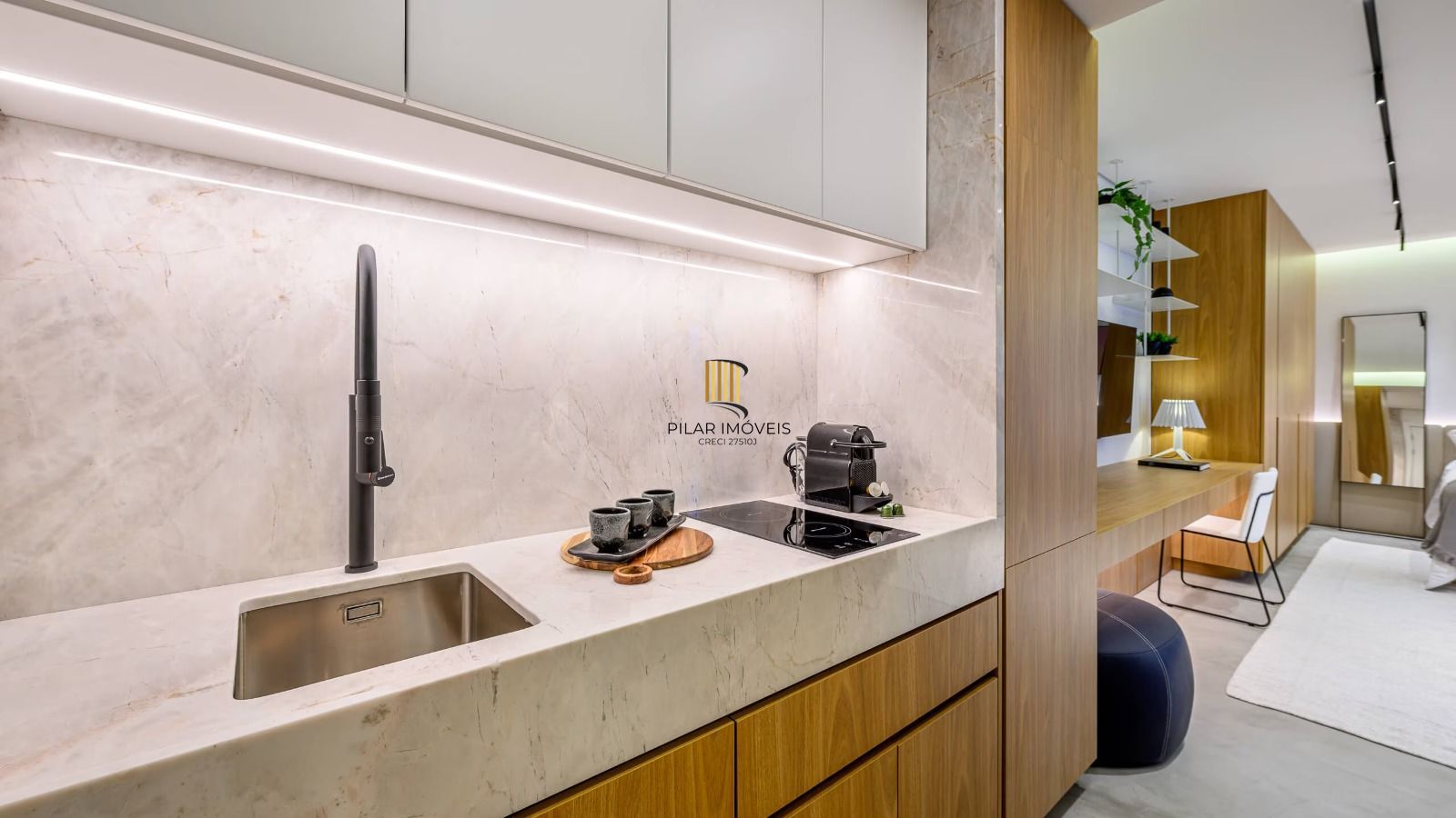 Loft com 23,63m² privativos na Azenha