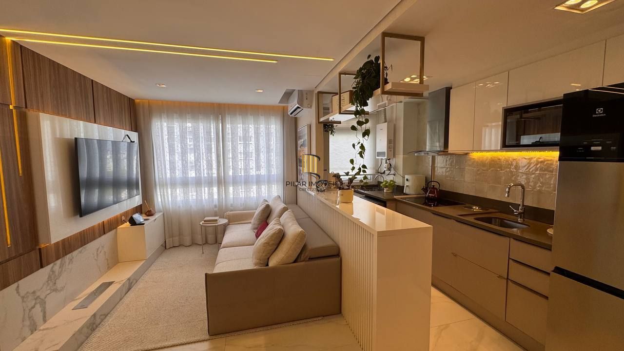 Apartamento mobiliado e equipado, andar alto, com churrasqueira – Jardim Lindóia