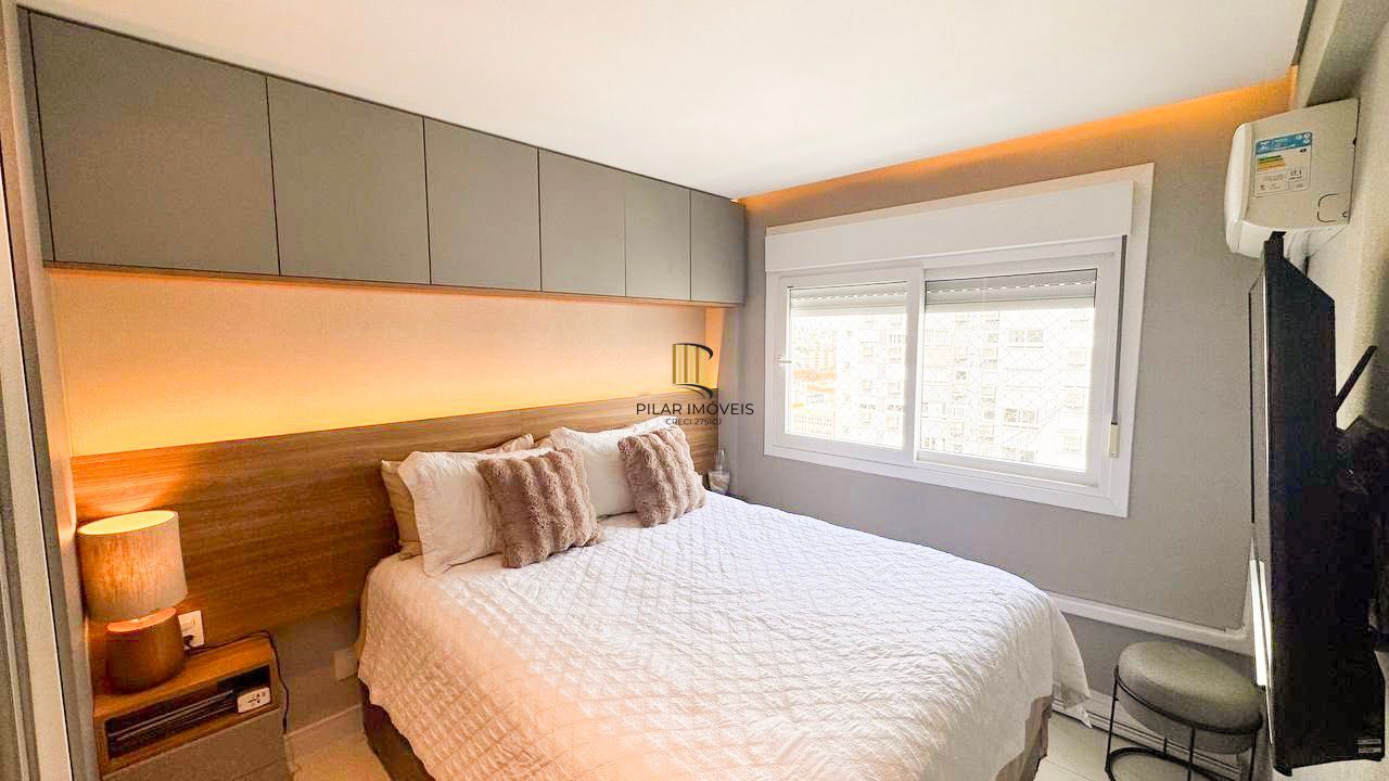 Apartamento mobiliado e equipado, andar alto, com churrasqueira – Jardim Lindóia