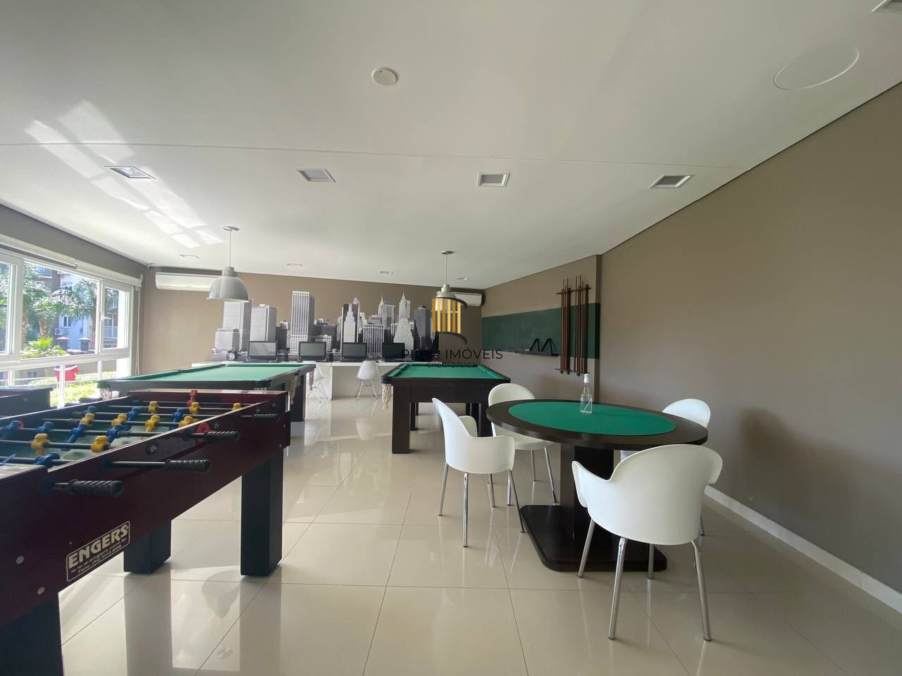 Apartamento mobiliado com sacada e churrasqueira