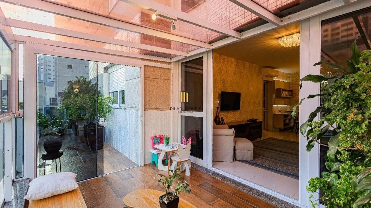 Apartamento com 3 quartos e 108m² na Nilo Peçanha - Chácara das Pedras, Porto Alegre.