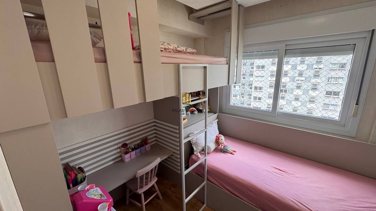 Apartamento mobiliado e equipado, andar alto, com churrasqueira – Jardim Lindóia
