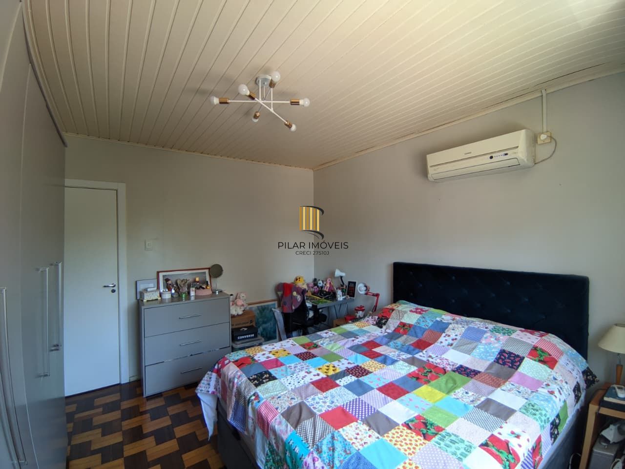 Casa com 3  Dormitórios, sacada e churrasqueira, no Bairro São João