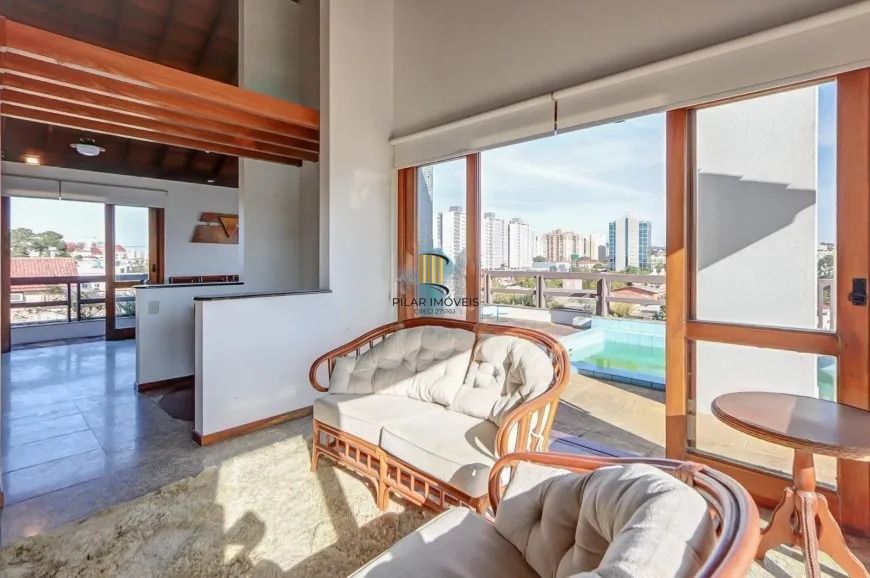 Cobertura Semimobiliada,3 dorm e 3 vagas e elevador no Jardim Lindóia