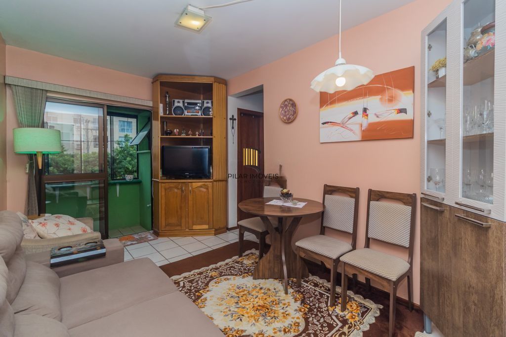 Apartamento iluminado com 2 dormitórios e vaga escriturada - Pilar Imóveis