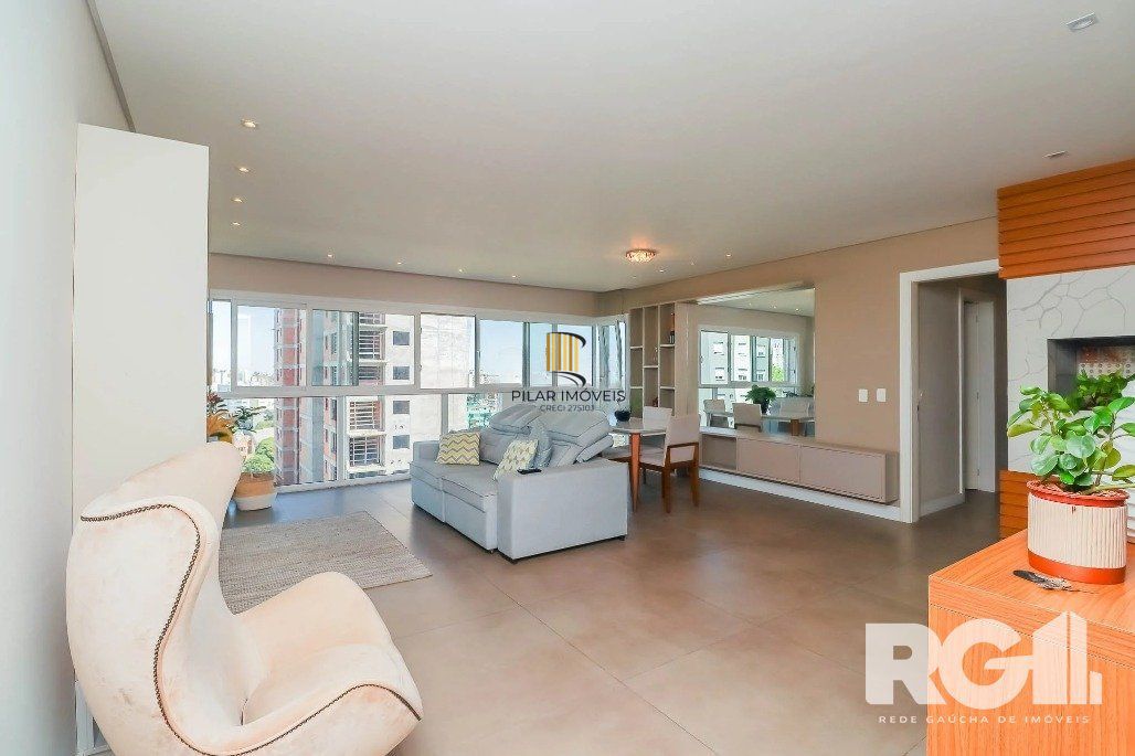 Apartamento Residencial de 3 Quartos Mobiliado em Porto Alegre, Rio Grande do Sul