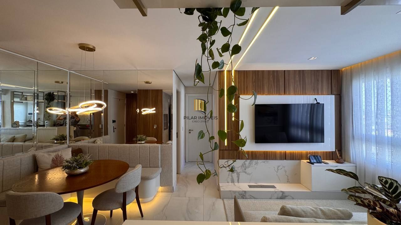 Apartamento mobiliado e equipado, andar alto, com churrasqueira – Jardim Lindóia