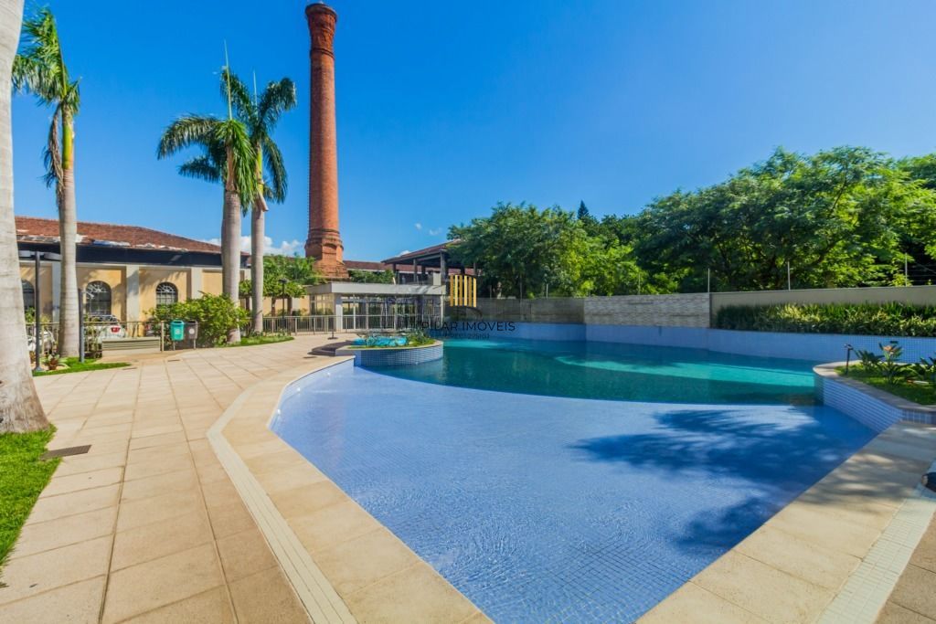 Apartamento com vista para o Guaíba e sacada ampla no Rossi Fiateci