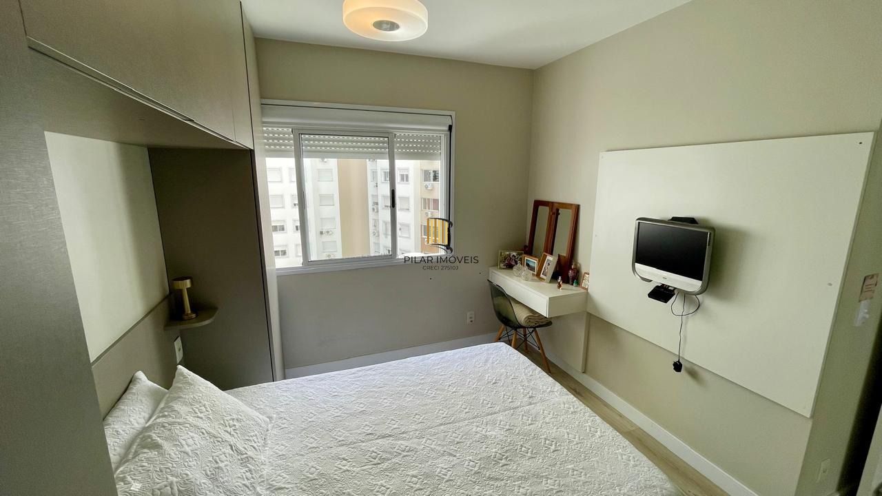 Apartamento semi-mobiliado com suíte e infraestrutura completa